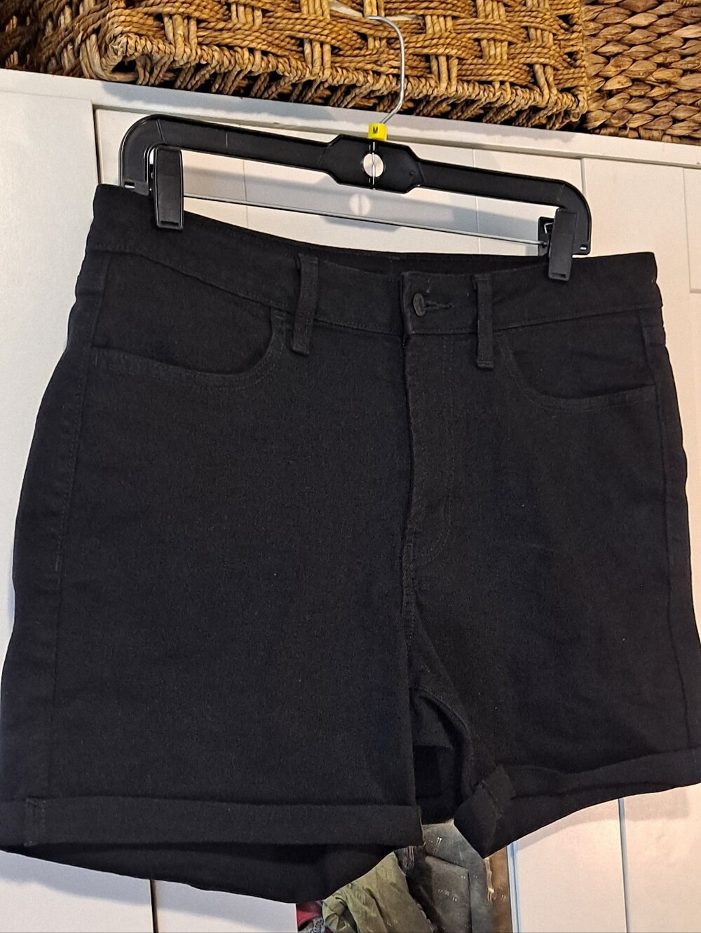 Old Navy Black Denim Shorts